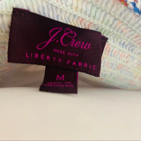 J Crew Liberty Richmond Floral Ruffle Blouse - Picture 10 of 12